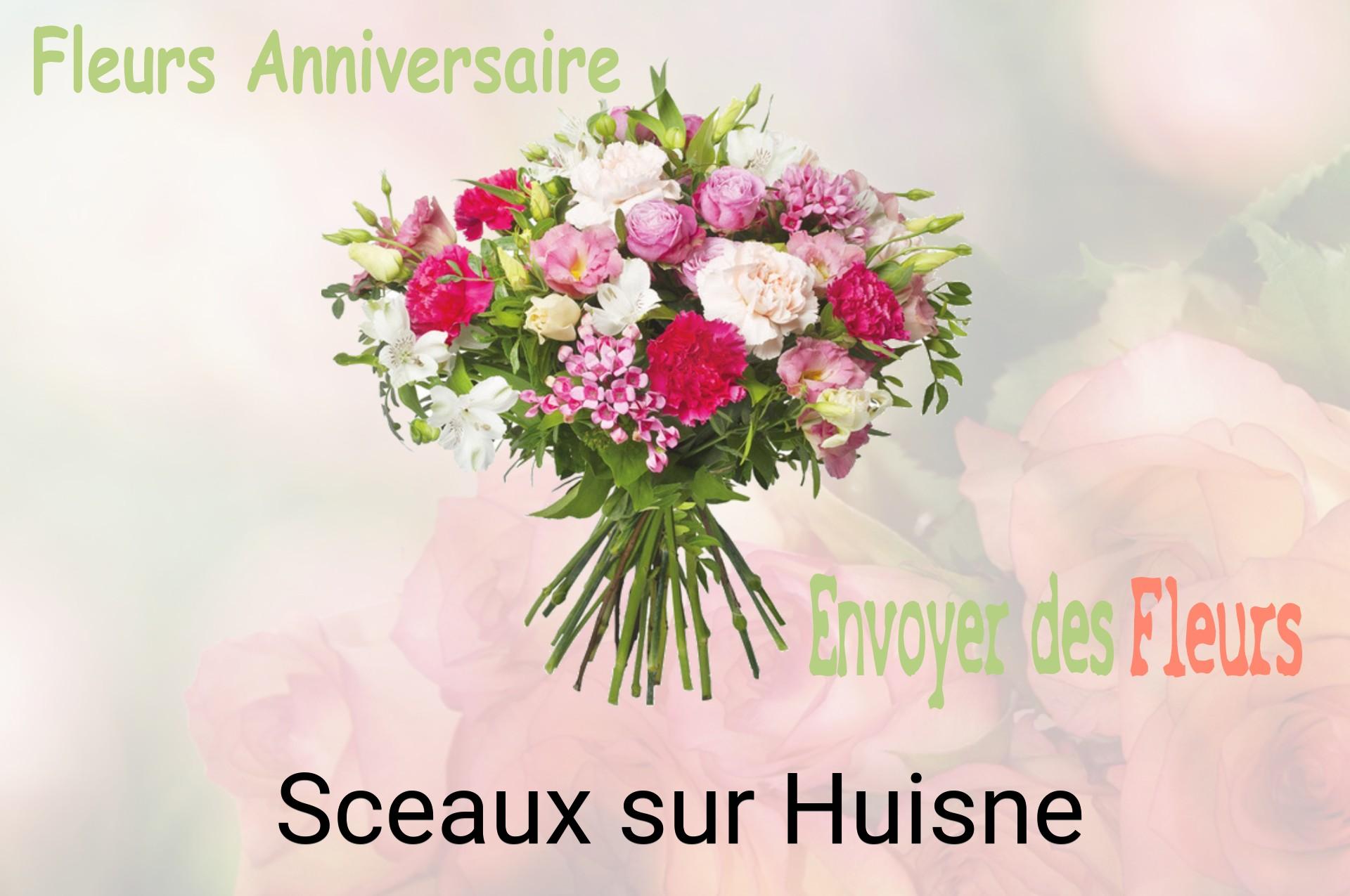 Bouquet de fleurs d’anniversaire livré à Sceaux-sur-Huisne