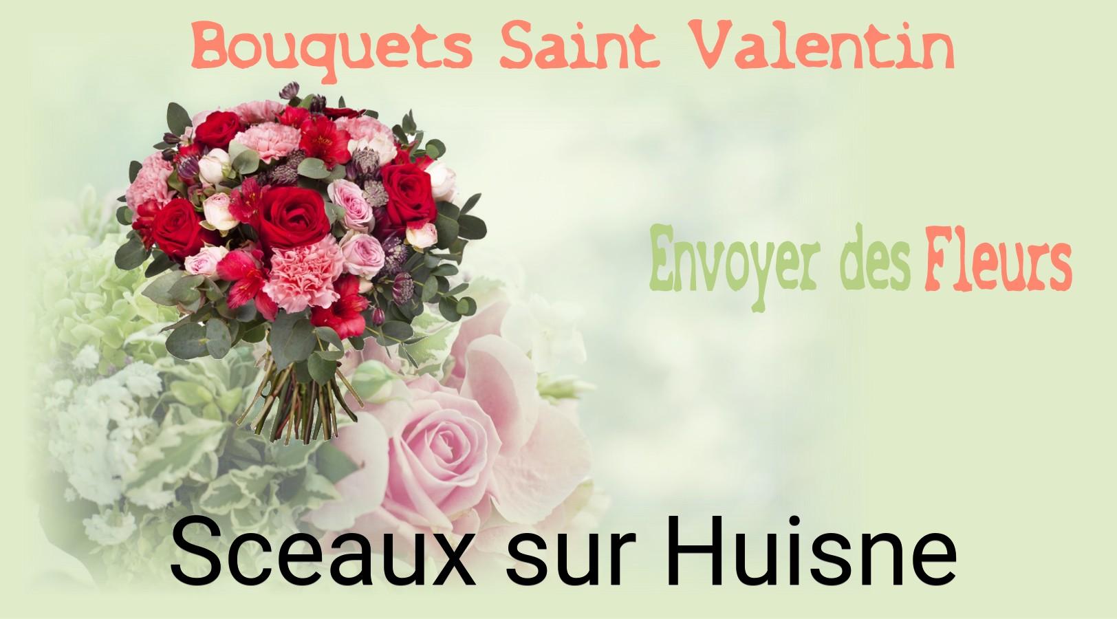 Roses de Saint-Valentin livrées à Sceaux-sur-Huisne